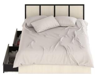 Кровать с ящиками СВК Сакура 1600