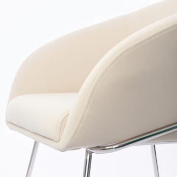 Стул дизайнерский Demidovichmebel Elegans (хром)