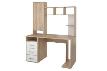 Дуб сонома/Белый БФ