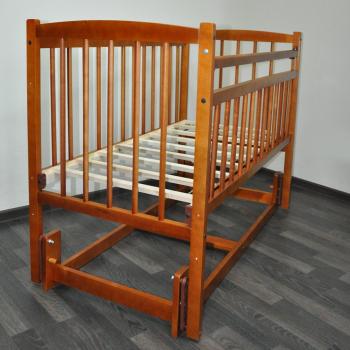 Детская кроватка Массив Беби-3 маятник продольный без ящика