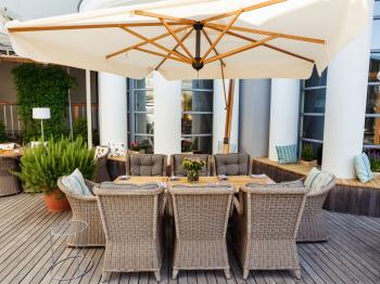 Зонт профессиональный ReeHouse 3000x3000 Palladio Braccio