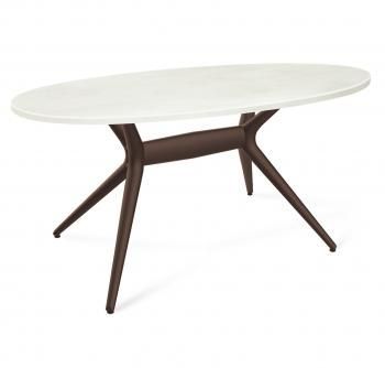 Стол овальный Sheffilton SHT-TU30-2/120-80 МДФ