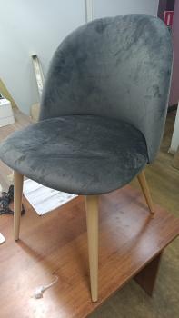 Стул Лион Велюр серый (У)