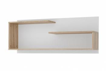 Дуб сонома/Белый