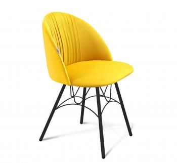 имперский жёлтый/чёрный муар