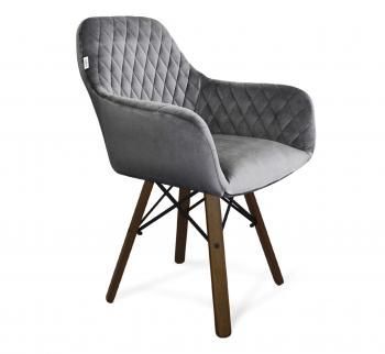 угольно-серый/тёмный орех/чёрный