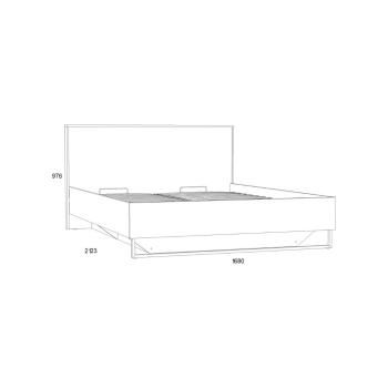 Кровать Сильва Фолк НМ 011.55