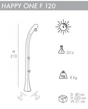 Душ солнечный Arkema Happy One