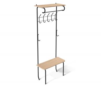 Черный муар/Дуб беленый