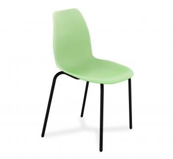 мятный/чёрный муар