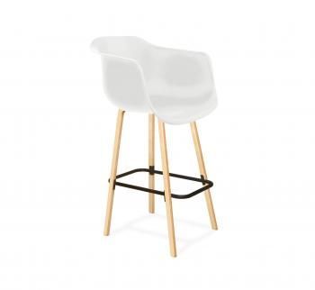 белый/прозрачный лак/чёрный муар