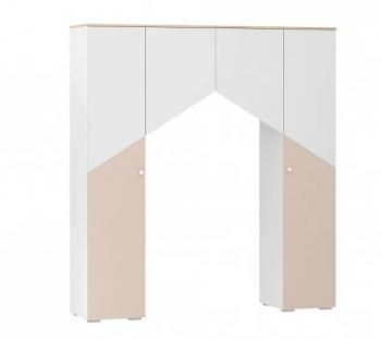 Бисквит (ПВХ), Белый (КМ)/Дуб сонома