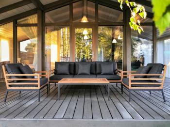 Лаунж зона Ideal Patio EGMONT с трехместным диваном