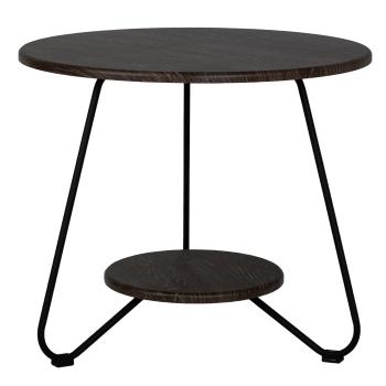 Дуб шоле коричневый/черный