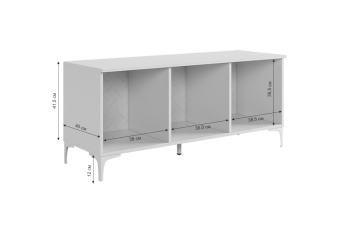 Гостиная Мебельсон Зефир К1 (2200х424х1900)