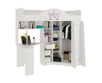 Кровать Мебельсон Фэнтези (Детский комплекс) (2050х1090х1890)