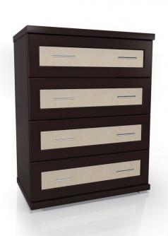 Корпус венге/вставка дуб молочный