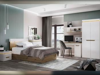 Стол письменный Анрэкс TORINO 1D2S.