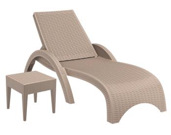 Шезлонг пластиковый Siesta Fiji GS 1009 (Fiji)