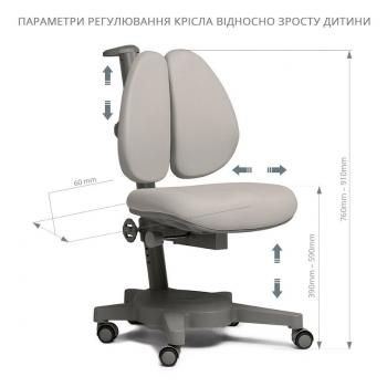 Комплект FUN DESK парта Tulipa + кресло Brassica