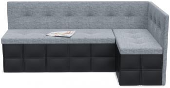 Диван Смарт кухонный угловой Домино Grey со спальным местом