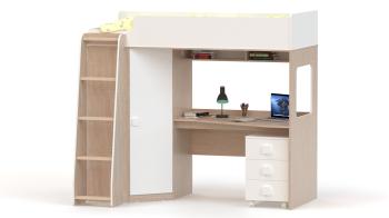 дуб сонома/белая