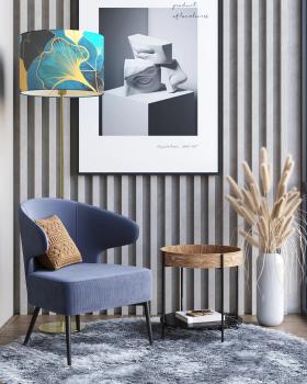 Кресло лаунж STOOL GROUP Royal Stripes