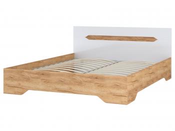 Белый глянец/Дуб крафт золотой