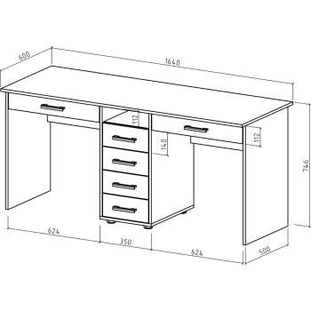 Письменный стол МФ Владимир Остин-8Я