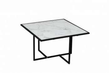 Мрамор белый/Черный