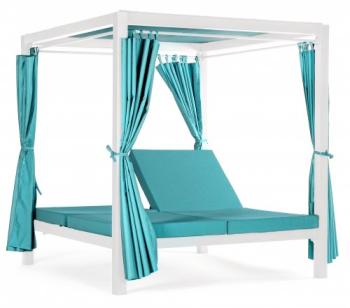 Белый, голубой