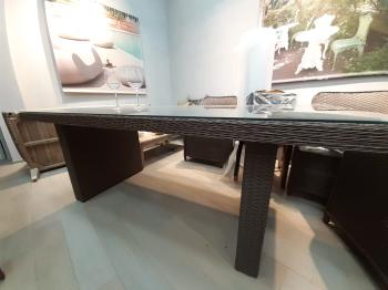 Стол плетеный обеденный Tagliamento Barcelona