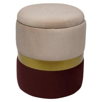 Бежево-Бордовый