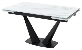 БЕЛЫЙ МРАМОР, стекло / ЧЕРНЫЙ