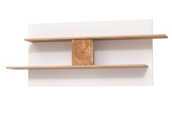 Дуб сонома/Белый глянец