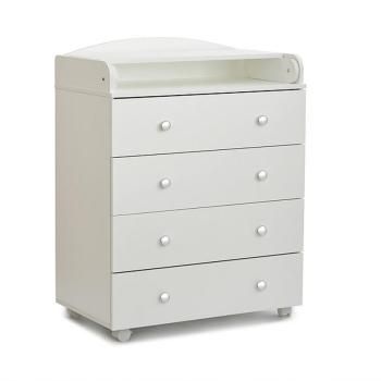 Комод СКВ со съёмным пеленальным столиком 4 ящика, Арт. 700061