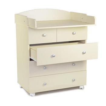 Комод СКВ со съёмным пеленальным столиком 5 ящиков, Арт. 700159