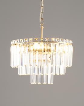 Люстра подвесная Модерли V10736-4P Кристалл(Люстра подвесная Moderli V10736-4P Crystal)