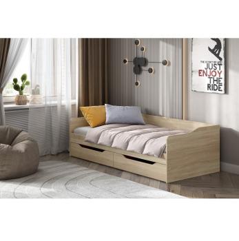 Кровать Арника КР 1 с основанием и матрасом Софт