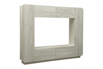 Белый/Бетон пайн белый