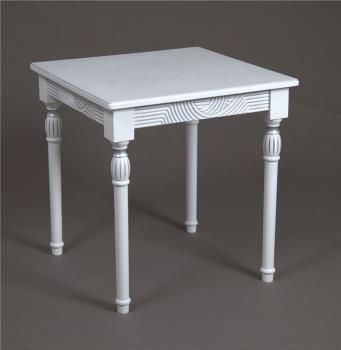 Белый/Патина серебро