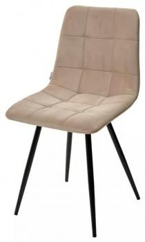 Стул M-CITY UNO 25 Велюр, черный каркас