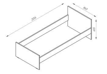 Кровать Гуд Лакк Орион 80х200