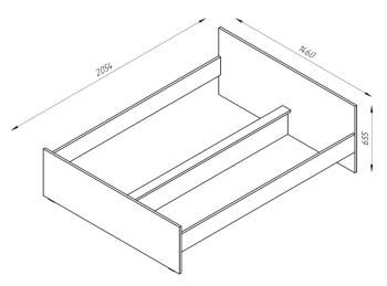 Кровать Гуд Лакк Орион 140х200