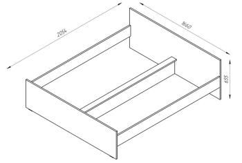 Кровать Гуд Лакк Орион 160х200