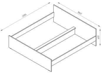 Кровать Гуд Лакк Орион 180х200