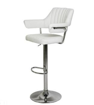 WHITE PU(S2)/CHROME (кожзам)