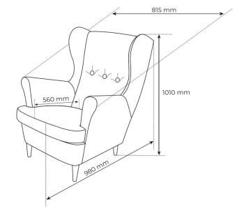 Кресло для отдыха Гуд Лакк Тойво