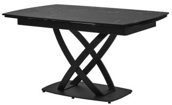 KL-116 Черный мрамор / черный каркас