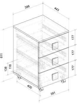 Кровать-чердак с угловым шкафом и столешницей Ridgimmi 11.1